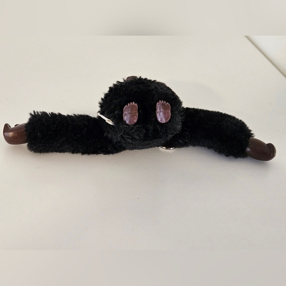 KIPLING MONKEY KEY RING FOB BAG PURSE CHARM BLACK SUCKS THUMB - Picture 4 of 7